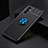Ultra-thin Silicone Gel Soft Case Cover with Magnetic Finger Ring Stand JM2 for Samsung Galaxy A15 4G