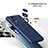 Ultra-thin Silicone Gel Soft Case Cover with Magnetic Finger Ring Stand QW1 for Xiaomi Mi 12T 5G