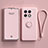 Ultra-thin Silicone Gel Soft Case Cover with Magnetic Finger Ring Stand S01 for OnePlus 10 Pro 5G