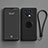 Ultra-thin Silicone Gel Soft Case Cover with Magnetic Finger Ring Stand S01 for OnePlus 10 Pro 5G Black