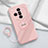 Ultra-thin Silicone Gel Soft Case Cover with Magnetic Finger Ring Stand S01 for Oppo Find X7 5G