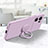 Ultra-thin Silicone Gel Soft Case Cover with Magnetic Finger Ring Stand S01 for Oppo K10 5G