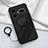 Ultra-thin Silicone Gel Soft Case Cover with Magnetic Finger Ring Stand S01 for Realme GT Neo5 240W 5G