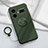 Ultra-thin Silicone Gel Soft Case Cover with Magnetic Finger Ring Stand S01 for Realme GT Neo5 240W 5G