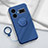 Ultra-thin Silicone Gel Soft Case Cover with Magnetic Finger Ring Stand S01 for Realme GT Neo5 240W 5G