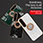 Ultra-thin Silicone Gel Soft Case Cover with Magnetic Finger Ring Stand S01 for Sony Xperia 10 IV