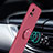 Ultra-thin Silicone Gel Soft Case Cover with Magnetic Finger Ring Stand S01 for Vivo iQOO U3 5G