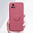 Ultra-thin Silicone Gel Soft Case Cover with Magnetic Finger Ring Stand S01 for Vivo iQOO U3 5G