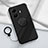 Ultra-thin Silicone Gel Soft Case Cover with Magnetic Finger Ring Stand S01 for Vivo iQOO Z6 Pro 5G