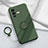 Ultra-thin Silicone Gel Soft Case Cover with Magnetic Finger Ring Stand S01 for Vivo V25 Pro 5G