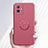 Ultra-thin Silicone Gel Soft Case Cover with Magnetic Finger Ring Stand S01 for Vivo Y30 5G