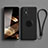 Ultra-thin Silicone Gel Soft Case Cover with Magnetic Finger Ring Stand S01 for Xiaomi Redmi Note 12S