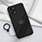 Ultra-thin Silicone Gel Soft Case Cover with Magnetic Finger Ring Stand S02 for Realme GT Neo 3T 5G