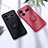 Ultra-thin Silicone Gel Soft Case Cover with Magnetic Finger Ring Stand S02 for Realme GT Neo5 240W 5G