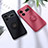 Ultra-thin Silicone Gel Soft Case Cover with Magnetic Finger Ring Stand S02 for Realme GT Neo6 5G