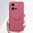 Ultra-thin Silicone Gel Soft Case Cover with Magnetic Finger Ring Stand S02 for Vivo iQOO 10 Pro 5G