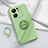 Ultra-thin Silicone Gel Soft Case Cover with Magnetic Finger Ring Stand S02 for Xiaomi Mi 13T 5G