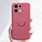 Ultra-thin Silicone Gel Soft Case Cover with Magnetic Finger Ring Stand S02 for Xiaomi Redmi Note 13 5G