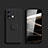 Ultra-thin Silicone Gel Soft Case Cover with Magnetic Finger Ring Stand S05 for Xiaomi Redmi Note 13 Pro 5G Black