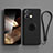 Ultra-thin Silicone Gel Soft Case Cover with Magnetic Finger Ring Stand S06 for Xiaomi Redmi Note 13 Pro 5G Black