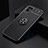 Ultra-thin Silicone Gel Soft Case Cover with Magnetic Finger Ring Stand SD1 for Realme 8i