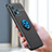 Ultra-thin Silicone Gel Soft Case Cover with Magnetic Finger Ring Stand SD1 for Realme 9 4G