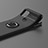 Ultra-thin Silicone Gel Soft Case Cover with Magnetic Finger Ring Stand SD1 for Realme C25