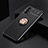 Ultra-thin Silicone Gel Soft Case Cover with Magnetic Finger Ring Stand SD1 for Realme GT 5G