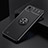 Ultra-thin Silicone Gel Soft Case Cover with Magnetic Finger Ring Stand SD1 for Realme Narzo 50i