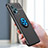 Ultra-thin Silicone Gel Soft Case Cover with Magnetic Finger Ring Stand SD1 for Realme Q5 5G