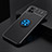 Ultra-thin Silicone Gel Soft Case Cover with Magnetic Finger Ring Stand SD1 for Realme V11 5G