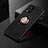 Ultra-thin Silicone Gel Soft Case Cover with Magnetic Finger Ring Stand SD1 for Vivo V20 (2021)