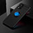 Ultra-thin Silicone Gel Soft Case Cover with Magnetic Finger Ring Stand SD1 for Vivo V20 (2021)