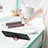 Ultra-thin Silicone Gel Soft Case Cover with Magnetic Finger Ring Stand SD1 for Vivo Y21a