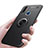 Ultra-thin Silicone Gel Soft Case Cover with Magnetic Finger Ring Stand SD1 for Vivo Y3s