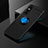 Ultra-thin Silicone Gel Soft Case Cover with Magnetic Finger Ring Stand SD1 for Vivo Y73s 5G