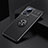 Ultra-thin Silicone Gel Soft Case Cover with Magnetic Finger Ring Stand SD1 for Xiaomi Civi 2 5G Black