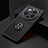 Ultra-thin Silicone Gel Soft Case Cover with Magnetic Finger Ring Stand SD1 for Xiaomi Mi 13 Ultra 5G Black