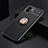 Ultra-thin Silicone Gel Soft Case Cover with Magnetic Finger Ring Stand SD1 for Xiaomi Poco C50