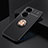 Ultra-thin Silicone Gel Soft Case Cover with Magnetic Finger Ring Stand SD2 for Huawei P50