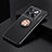 Ultra-thin Silicone Gel Soft Case Cover with Magnetic Finger Ring Stand SD2 for OnePlus 10T 5G