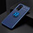 Ultra-thin Silicone Gel Soft Case Cover with Magnetic Finger Ring Stand SD2 for OnePlus 9 Pro 5G