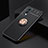 Ultra-thin Silicone Gel Soft Case Cover with Magnetic Finger Ring Stand SD2 for OnePlus Nord 2 5G