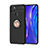 Ultra-thin Silicone Gel Soft Case Cover with Magnetic Finger Ring Stand SD2 for Realme Narzo 20