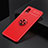 Ultra-thin Silicone Gel Soft Case Cover with Magnetic Finger Ring Stand SD2 for Xiaomi Civi 1S 5G