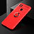 Ultra-thin Silicone Gel Soft Case Cover with Magnetic Finger Ring Stand SD2 for Xiaomi POCO C3