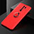 Ultra-thin Silicone Gel Soft Case Cover with Magnetic Finger Ring Stand SD2 for Xiaomi Poco M2