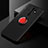 Ultra-thin Silicone Gel Soft Case Cover with Magnetic Finger Ring Stand SD2 for Xiaomi Poco M2