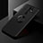 Ultra-thin Silicone Gel Soft Case Cover with Magnetic Finger Ring Stand SD2 for Xiaomi Poco M2 Black