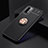 Ultra-thin Silicone Gel Soft Case Cover with Magnetic Finger Ring Stand SD2 for Xiaomi Redmi 9 Power